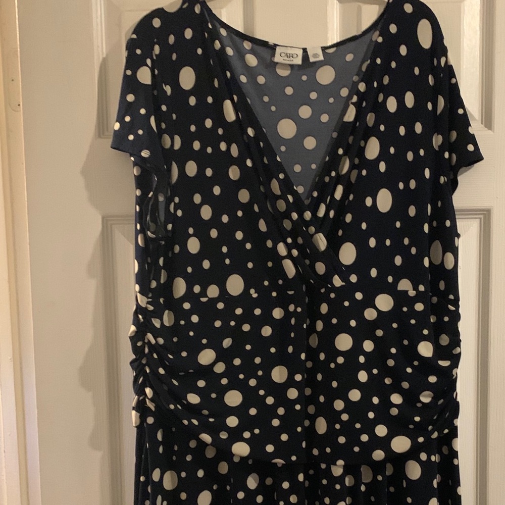 SOLD**** CATO 22W polka dot dress